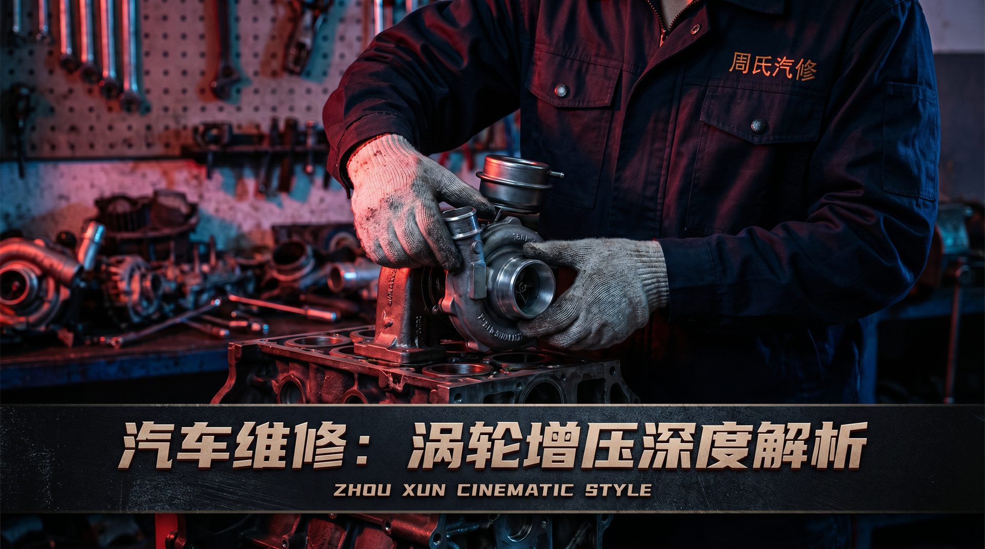 玩物社区修车视频-涡轮增压改装教程